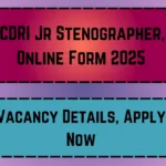 CSIR CDRI Jr Stenographer, JSA Online Form 2025_20250406_114120_0000